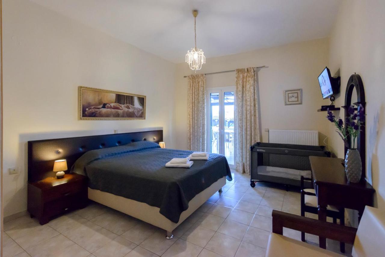 Halikounas Villa Maxim With Private Pool & Tennis Court מראה חיצוני תמונה