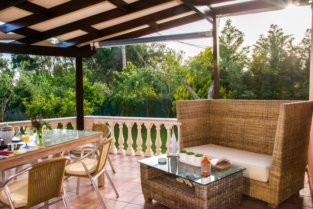 Halikounas Villa Maxim With Private Pool & Tennis Court מראה חיצוני תמונה