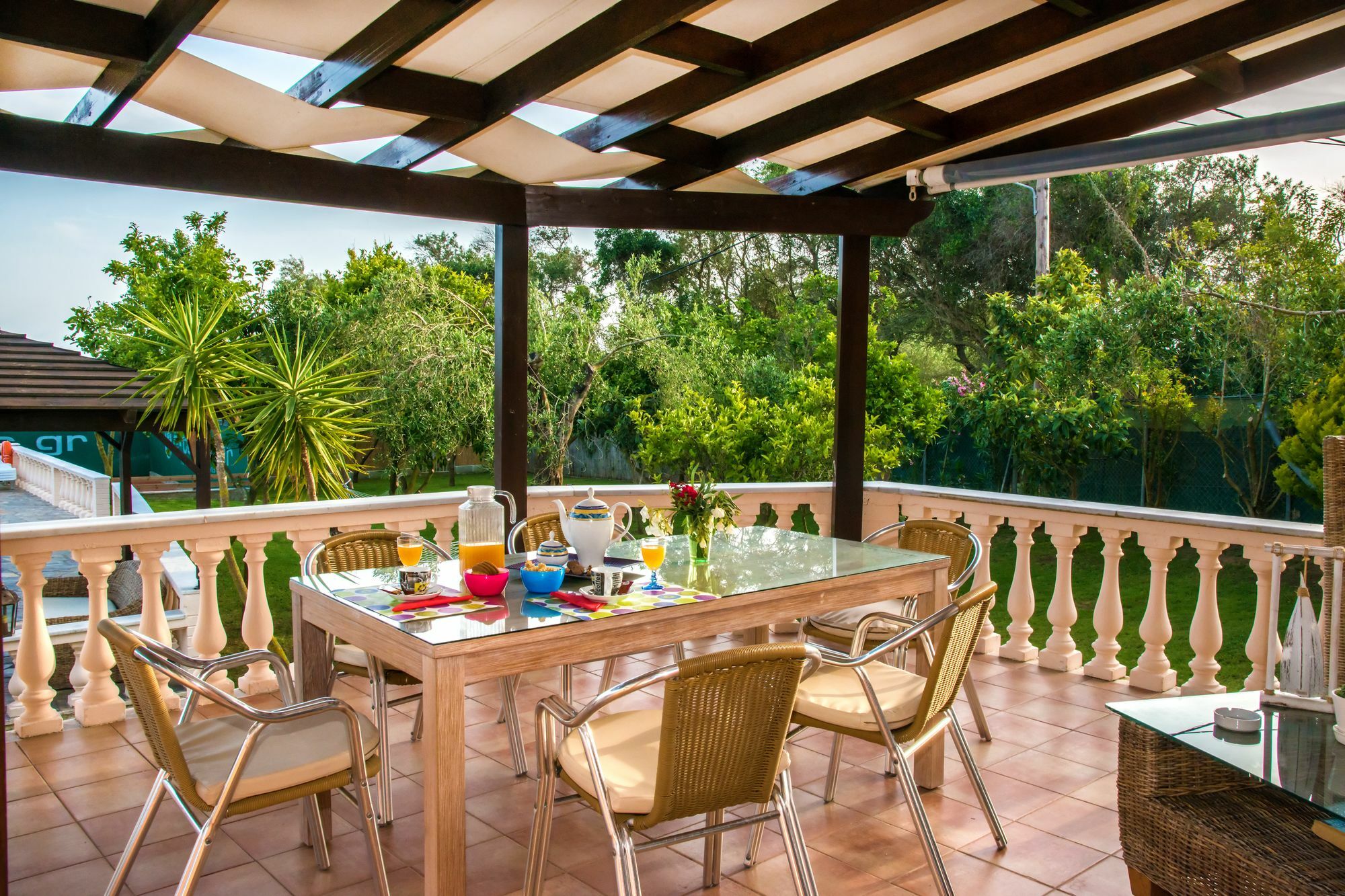 Halikounas Villa Maxim With Private Pool & Tennis Court מראה חיצוני תמונה